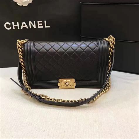 chanel boy bag price black|Chanel leboy price.